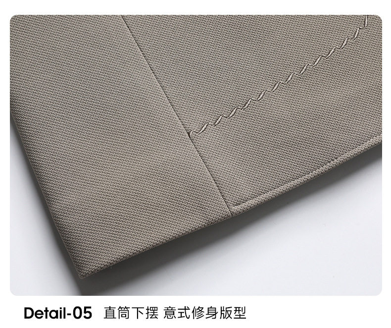 Áo vest nam dài tay màu trơn, chất liệu nylon co giãn không cần là, dáng ôm, kiểu mới mùa xuân thu — Màu be, Màu camel, Màu đen chi tiết 24