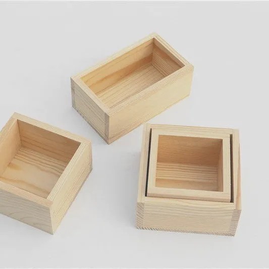 クリエイティブ工芸品三次元手描き装飾木箱家の装飾品クリエイティブデスクトップ木箱|undefined
