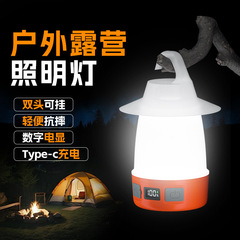 手提灯野营露营地摊灯 充电LED户外照明夜市神器灯营地应急野营灯