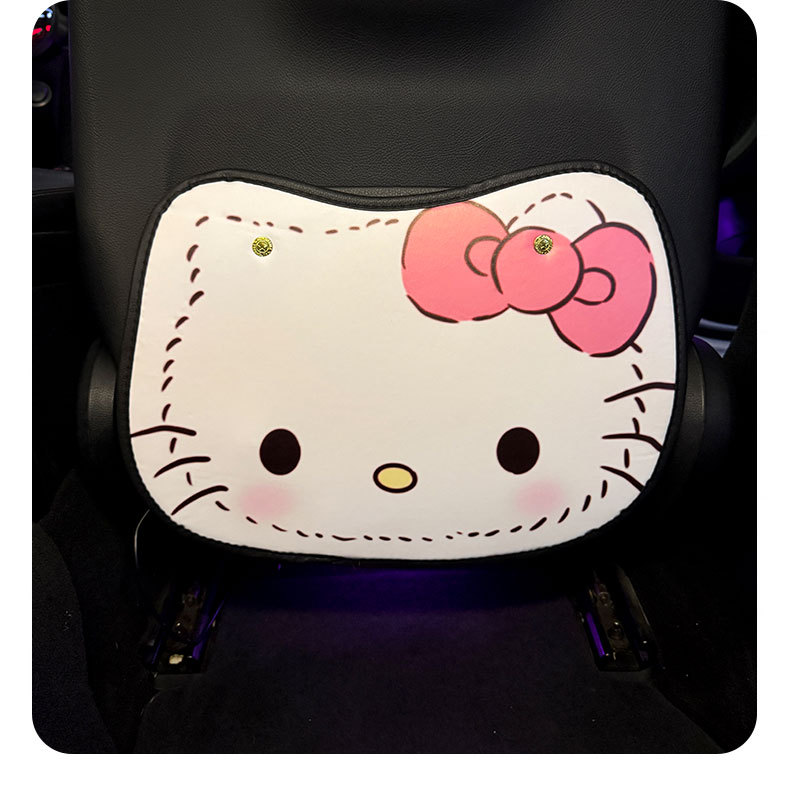 Kt Cat Car Anti-Kick Pad Universal Rear Seat Back Anti-Dirty Protective Pad Car Rear Protective Pad Anti-Wear Pad