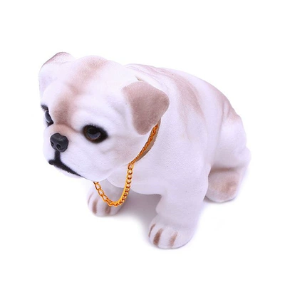 Bobblehead Dog Car Ornaments Car ornaments - standard-bulldog