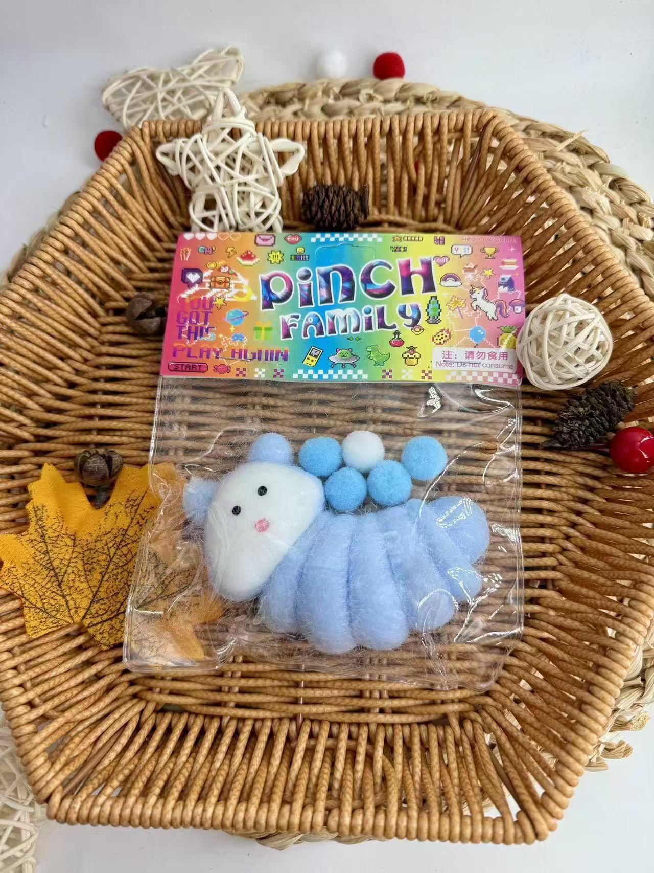 TPR hámster animado pegamento blando pellizco Le juguete descompresor extraña caricatura ratón