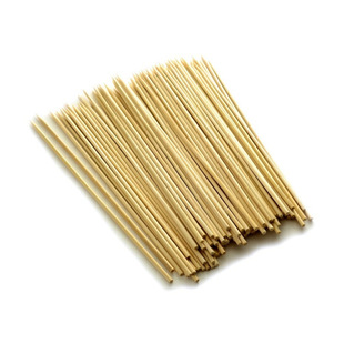 Red Willow Fried Meat Kebab Grilled Corn Bamboo Slabe 1.5 Short Bamboo Slabe Sandalwood Starch Sausage Disposable Barbecue Bamboo Slabe Factory