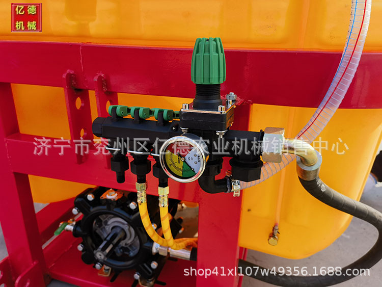 500L 4기통 펌프 + 물 분배기 + 스프레이 로드 7.5m개