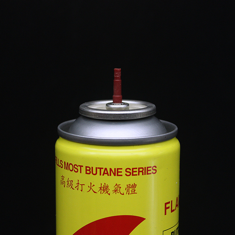 Polaroid Home 280ml Gas Canister - Domestic Yellow Bottle Gas - Butane Gas - Pure Gas for Refilling Lighters