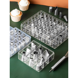 Cake Decorating Nozzle, a Full Set of Commonly Used Stainless Steel Molds and Decorating Bags for Baking, Cream Cookies, Baby Food Supplement Tools