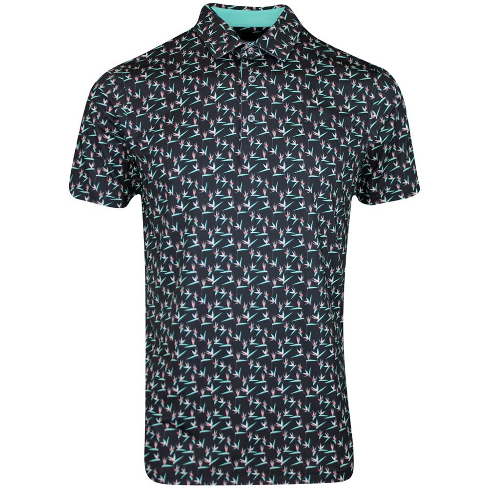 Customized Quick-Drying Sun Protection Breathable Classy Functional Golf Clothing 3D Printed Polo Men's Short-Sleeved T-Shirt