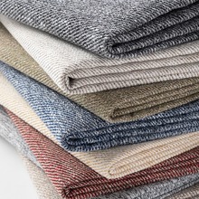 厚布料麻布粗麻布料沙发罩面料沙发套自己做仿亚麻老粗布棉麻纯色