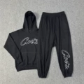 Letter style pants black