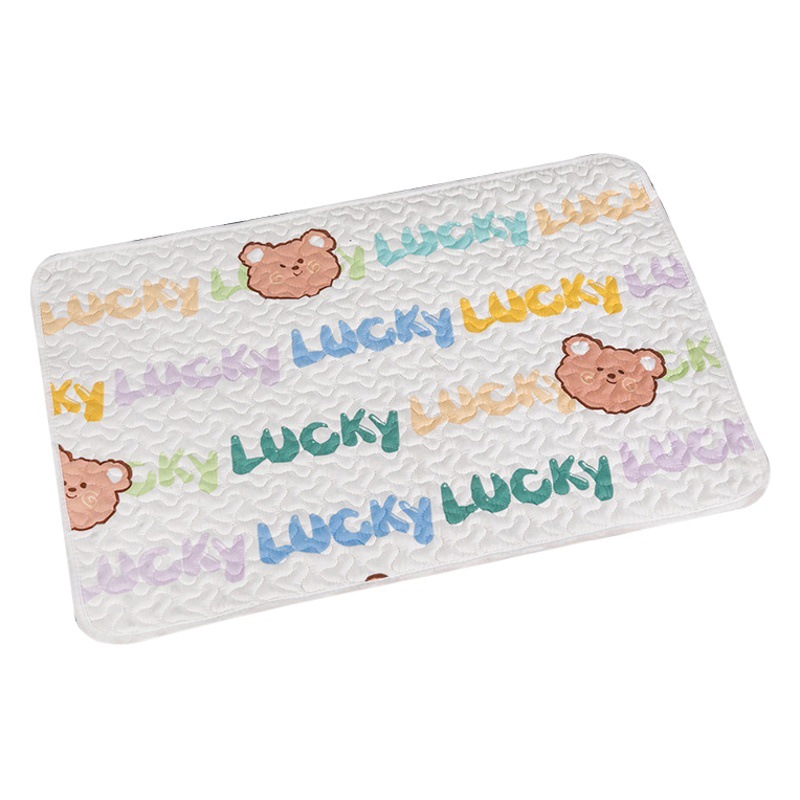 Estera del animal doméstico estera del perro dormir gato estera del perro estera del algodón suministros de la perrera de verano antideslizante estera del perro