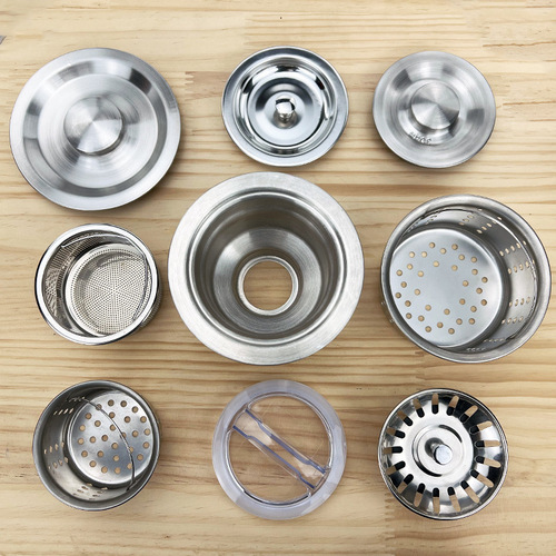 Sink plug, kitchen drain accessories, sink filter, leaking plug, sink deodorant water blocking cover, round