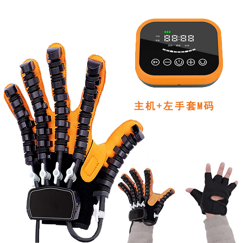 国境を越えた新型リハビリ中風手部訓練手袋片麻痺五指分指電動マッサージ片麻痺運動器材|undefined