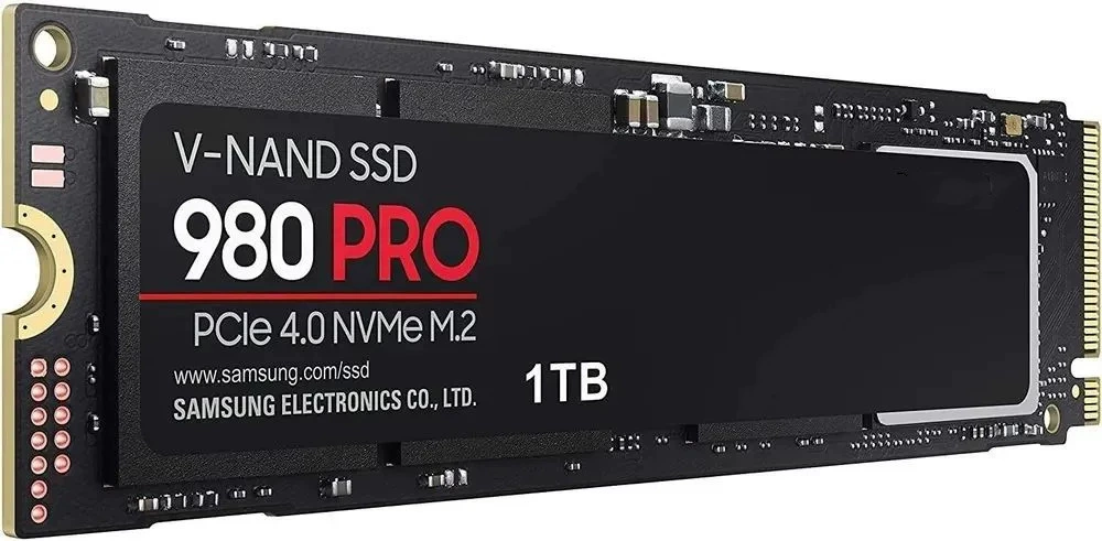 Твердотельный накопитель NVMe 4.0 M.2, модели 980PRO/990PRO, высокоскоростная передача для ноутбуков и ПК