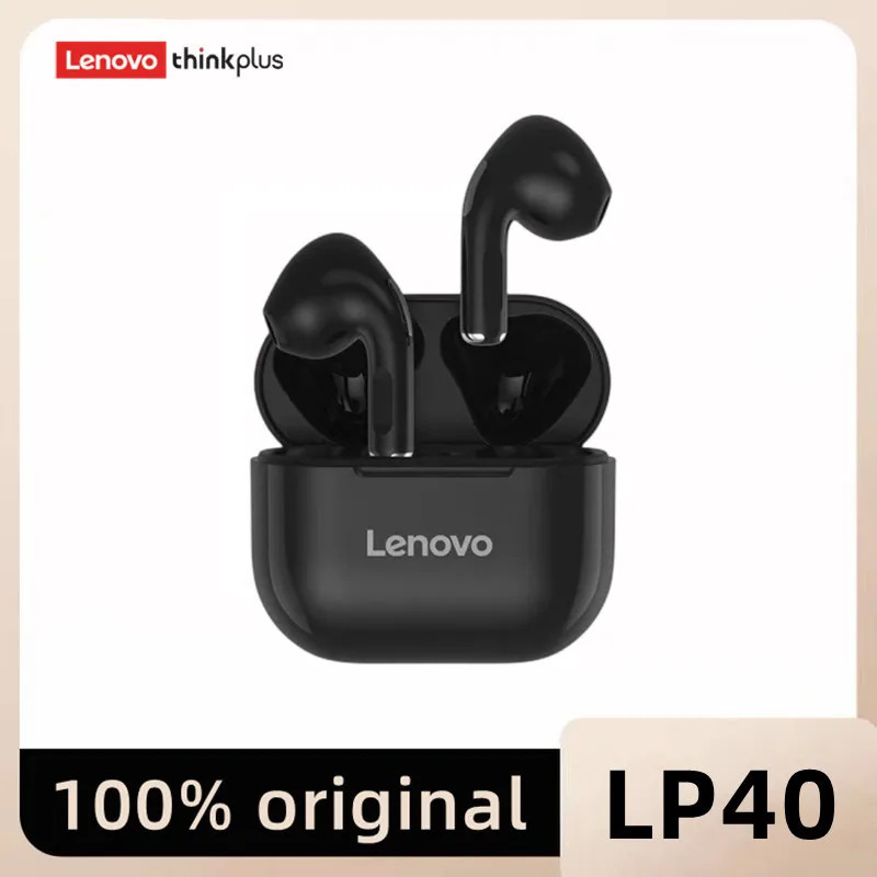 Thinkplus LP40 セミインイヤーワイヤレス Bluetooth ヘッドセット高品質バイノーラルスポーツステレオ|undefined