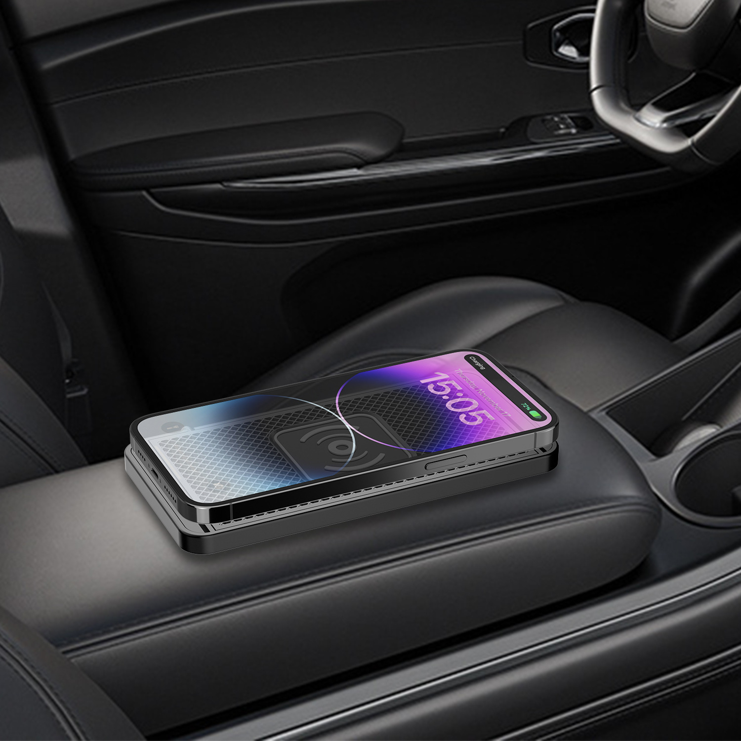 Car Wireless Charger Universal Adjustable For Multiple Models_voghion.com