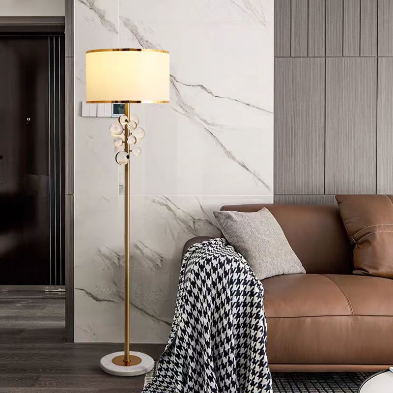 Nordic Post-modern Marble Living Room Lamp Creative Study Bedroom Crystal Ball Semicircle Designer Floor Lamp Nordic Post-modern Marble Living Room Lamp Creative Study Bedroom Crystal Ball Semicircle Designer Floor Lamp
