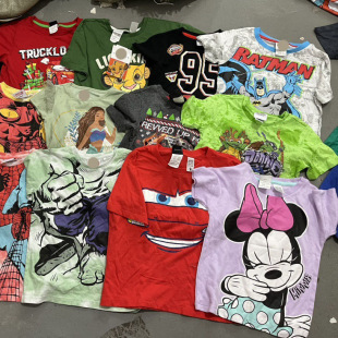 Dis*ney ��ͨ��ͯ����T���д�ͯ3-16�q kid tshirt short sleeves