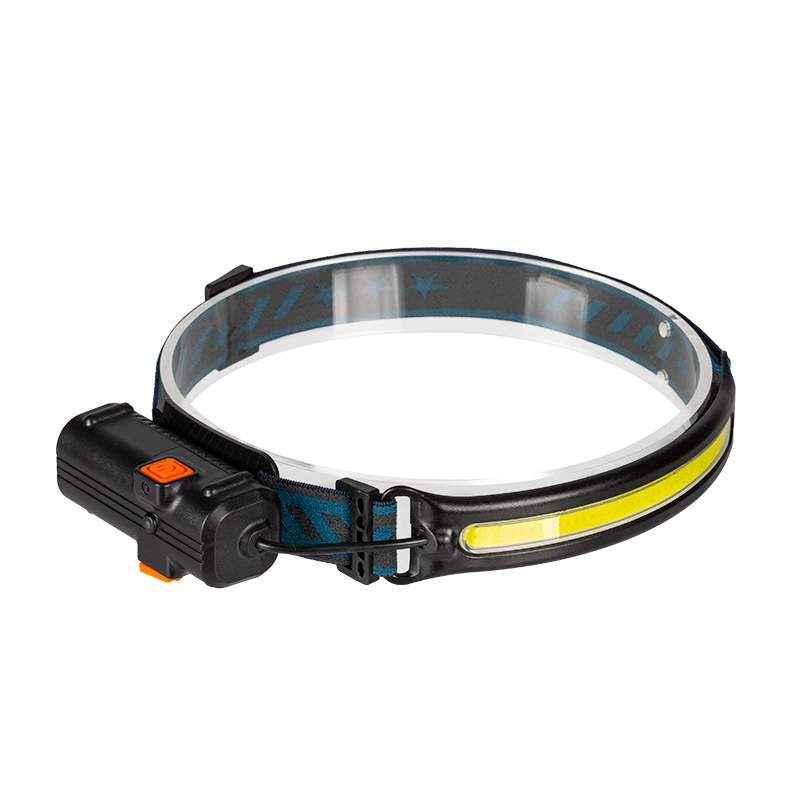 Трансграничный новый светодиодный мини-многофункциональный размах, чтобы надеть свет COB Открытый Приключение Рыбалка яркий фонарик