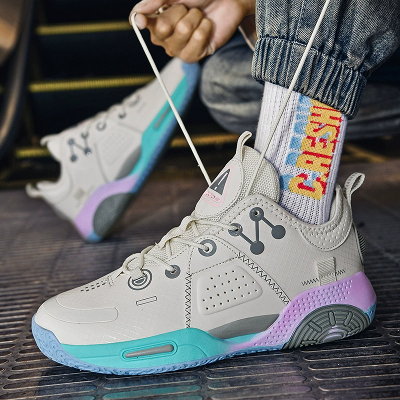 Трансграничная внешняя торговля баскетбольные кроссовки мужские осенние и зимние новые корейские пары повседневные спортивные кроссовки