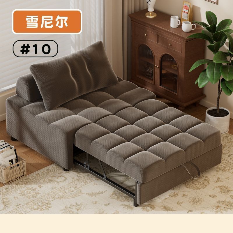单双人沙发床折叠两用折叠椅新款小户型多功能二合一抽拉伸缩床|undefined