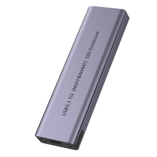 M.2 mobile solid-state drive enclosure Thunderbolt SATA external SSD external NVMe dual protocol to USB 3.1 read