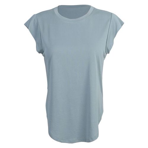 Lightweight yoga clothing top for women, summer slim-fit, figure-flattering, quick-drying, breathable, skin-friendly fitness T-shirt, milk silk