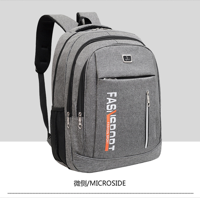 Mochila de negocios, mochila de computadora de viaje, nueva mochila transfronteriza, mochila de comercio exterior para hombres, estudiantes de secundaria para hombres