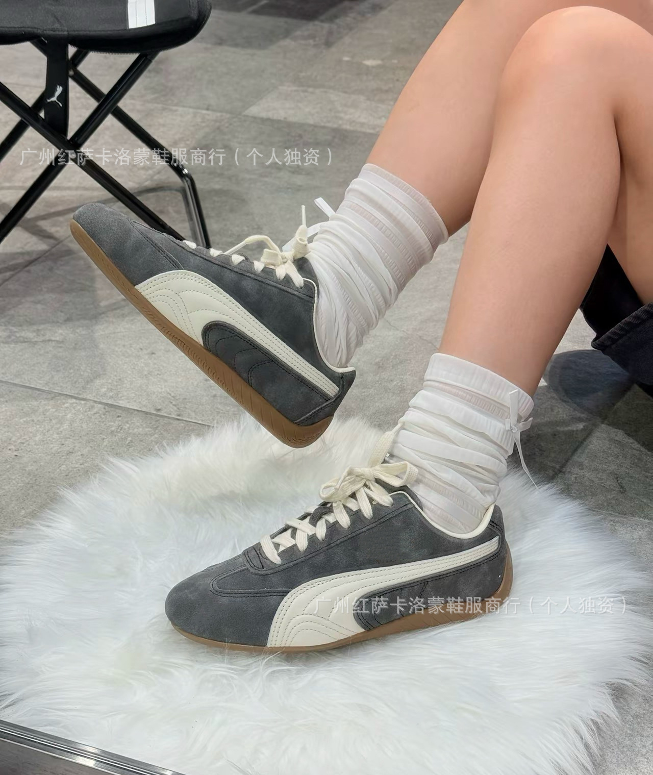 Putian Chunyuan PM Zapatos de entrenamiento abiertos YY lengua larga baja zapatos de carreras retro zapatos deportivos casuales para hombres y mujeres