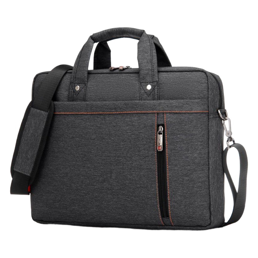 Gran Capacidad extendida bolsa de la computadora portátil Maletín de negocios portátil de 16 pulgadas de 17,3 pulgadas de un solo hombro bolsa de portátil transfronteriza