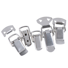 不锈钢锁扣挂锁工具箱木箱卡扣固定装饰礼品盒子锁扣特小弹簧搭扣