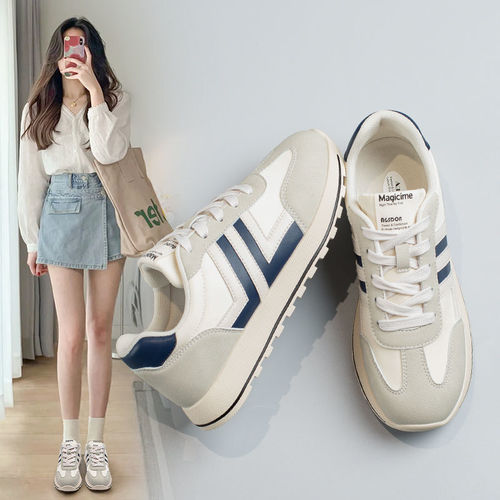 Women's shoes, versatile sports and casual shoes, women's shoes with soft soles and not tiring, new lightweight non-slip waffle forrest shoes