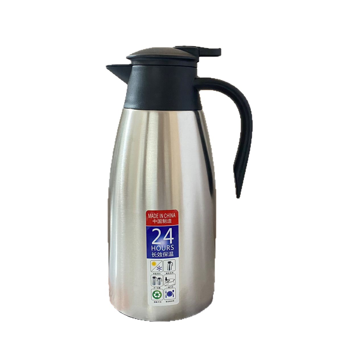 Grado alimenticio acero inoxidable vacío preservación de calor a largo plazo preservación de calor de gran capacidad bienvenida tetera de agua fría tetera regalos de hotel