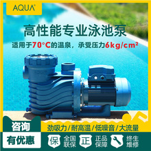 爱克游泳池水泵水上乐园清洁吸污泵循环过滤系统抽水泵水处理设备