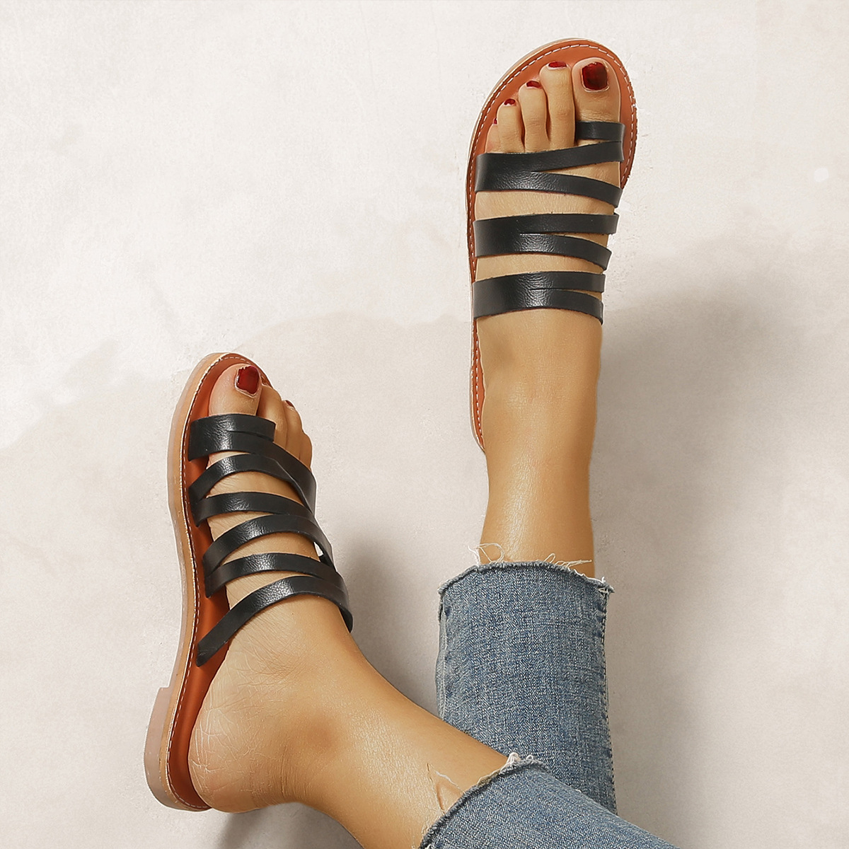 sandals lightweight beach shoes spot plum slippers _voghion.com