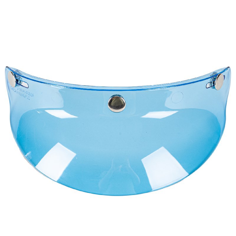 Moto casco visera casco retro lengua casco universal accesorios colorido borde adecuado para casco Retro