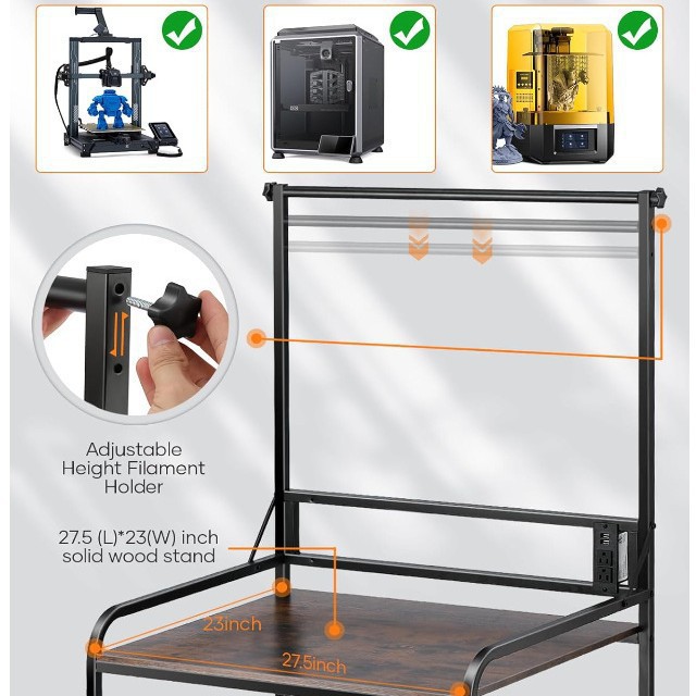 Printer, storage, tubing, 3D