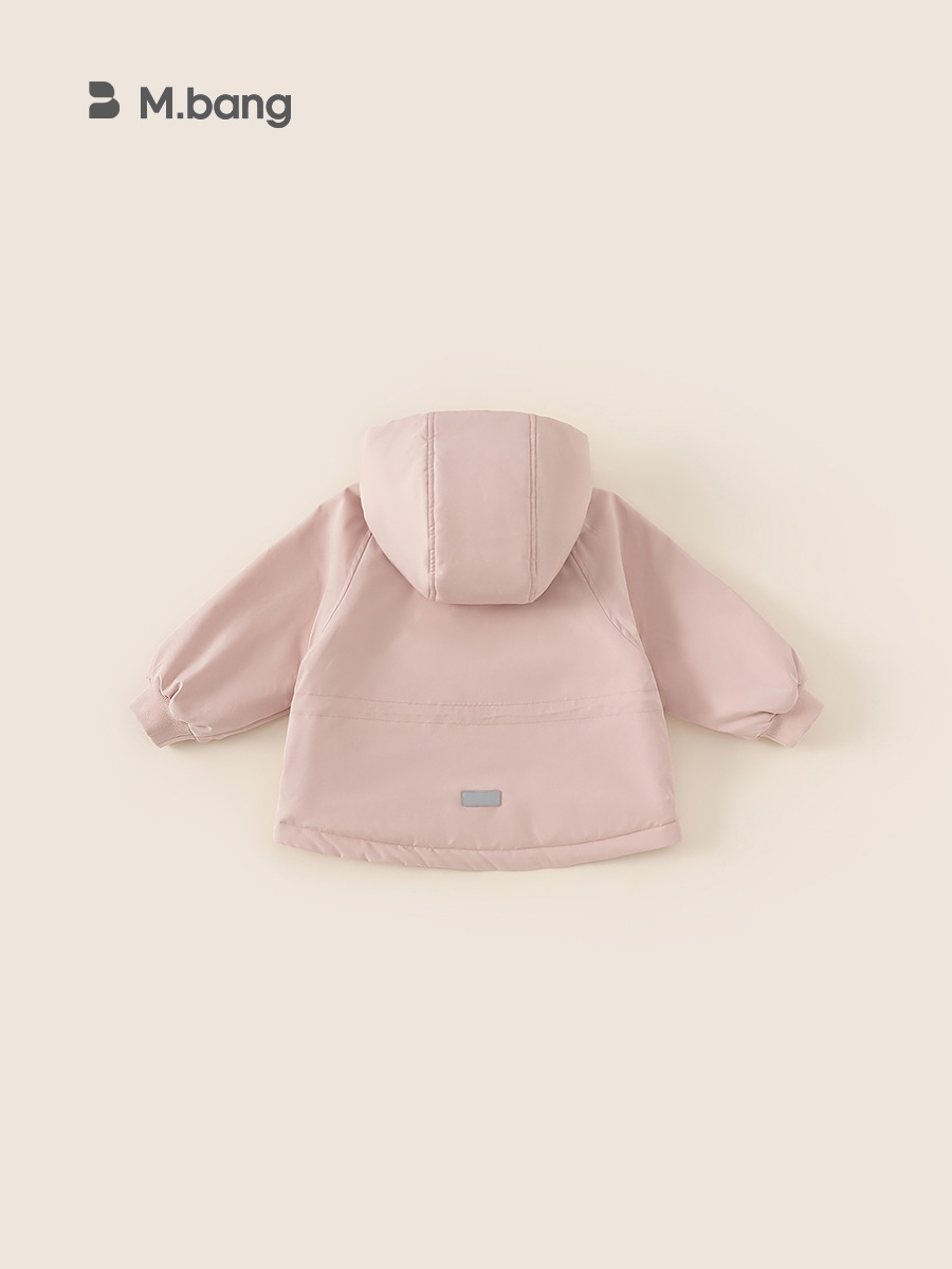 Yoobao ropa infantil chaqueta de niña invierno nuevo estilo extranjero ropa de niños gruesa moda calentamiento chaqueta de niña encapuchada