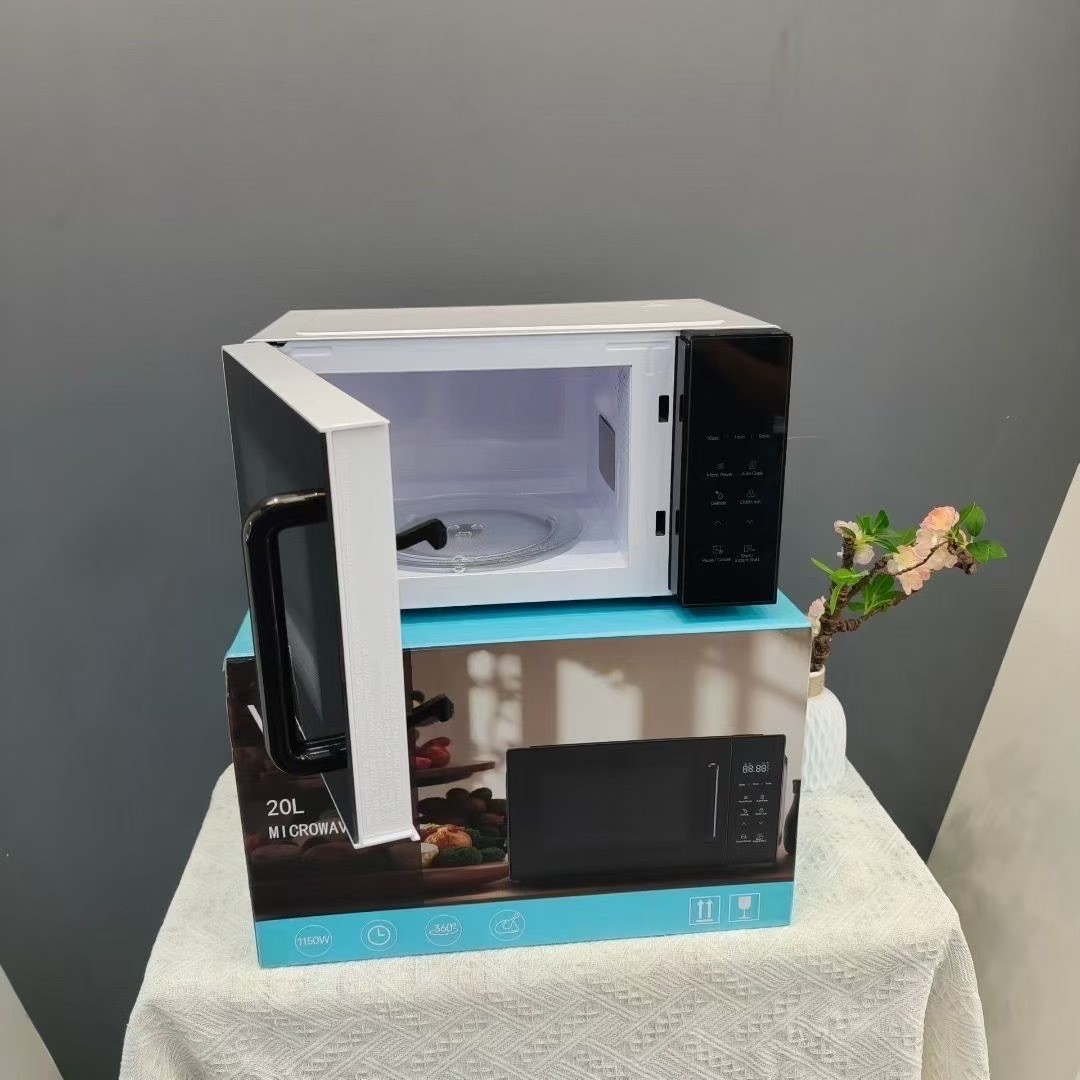 New Cross-border Touch-screen 25-liter Household Microwave Oven, Large-capacity Heating, Multi-functional, Flat-panel,_voghion.com