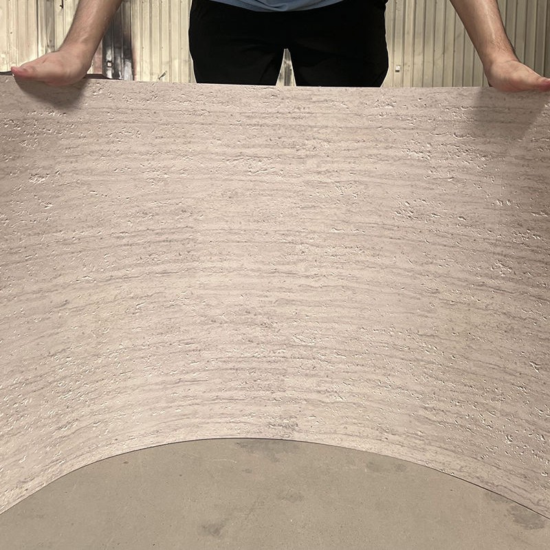 piedra de agujero suave impresa 3D piedra de agujero piedra de porcelana suave piedra flexible pu piedra de pared decoración nuevo material ladrillo de pared exterior