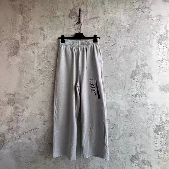 Toxic Home Spot "High version BL Home 2025 new letter embroidery worn pants loose version unisex
