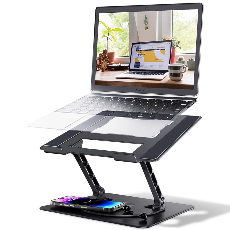 Laptop Stand Desktop Rotating Adjustable Height Gaming Elevated Stand Suspended Base Laptop Cooling Stand Laptop Stand Desktop Rotating Adjustable Height Gaming Elevated Stand Suspended Base Laptop Cooling Stand