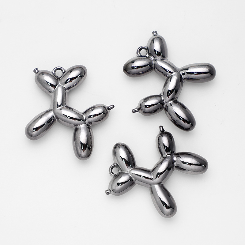 모델 B 풍선 개 펜던트/건 블랙