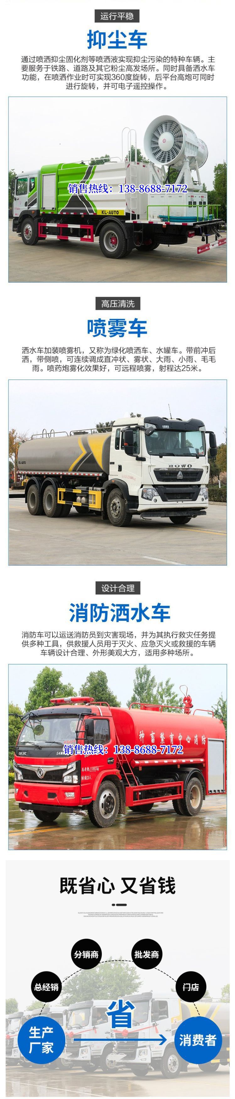 Dongfeng Huashen Multifunctional Fog Cannon Vehicle 8-Meter 30m Spray Vehicle for Construction Site Demolition and Greening