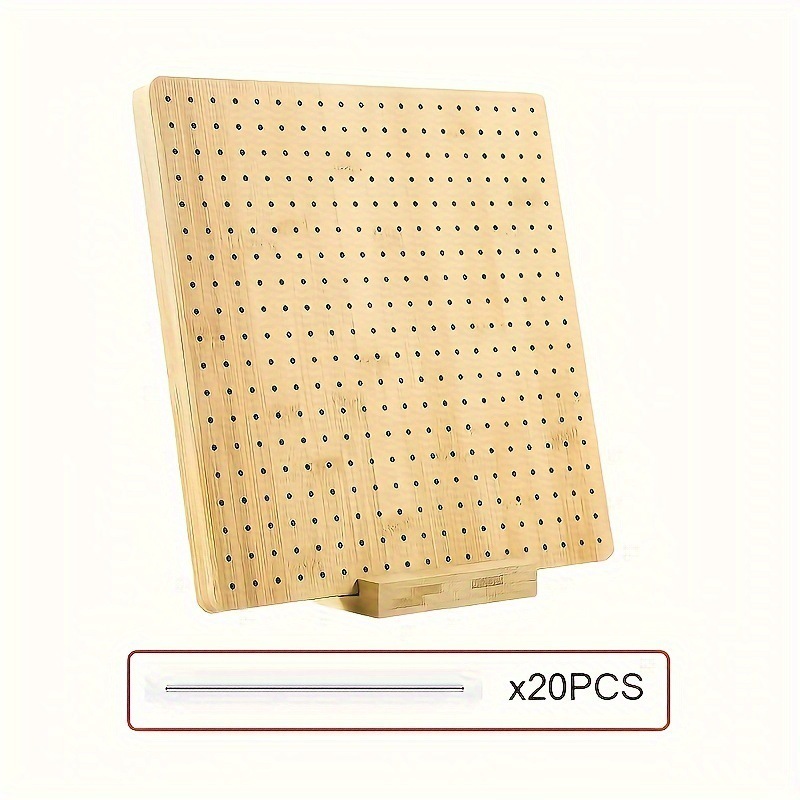 手工编织钩编花片定型器手办人偶晾干编织工具毛线定位洞洞板定位|undefined