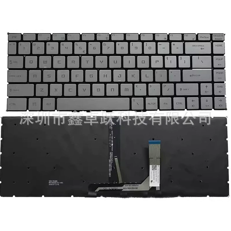 [Совместим с MSI MS-16R5 MS-16R6 MS-16S1 MS-16S2 MS-16W1/W2 клавиатура]