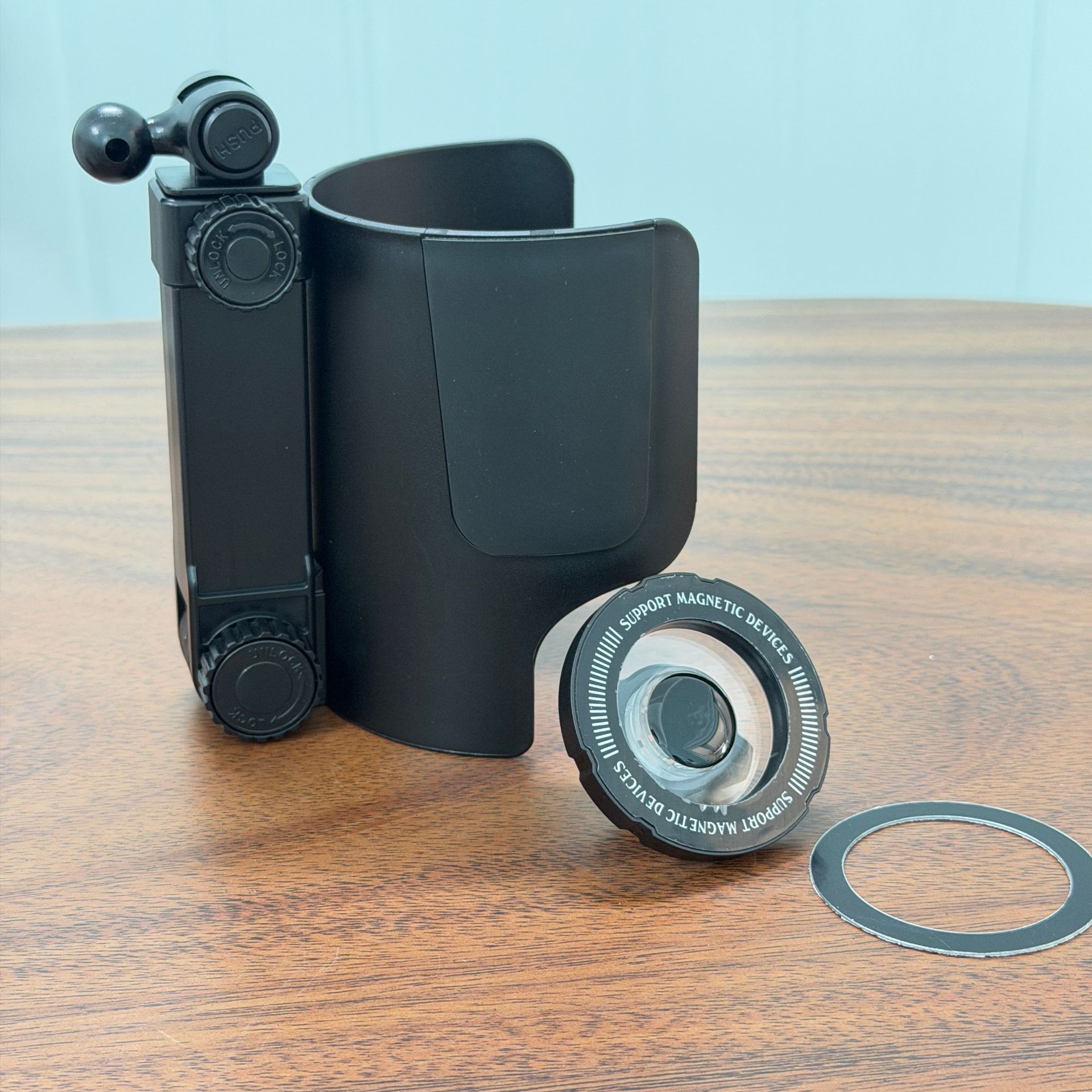 Cross-Border Car Phone Holder, Water Cup Holder, Magsafe Magnetic Navigation Holder, Multi-Functional Adjustable Car Cup Holder