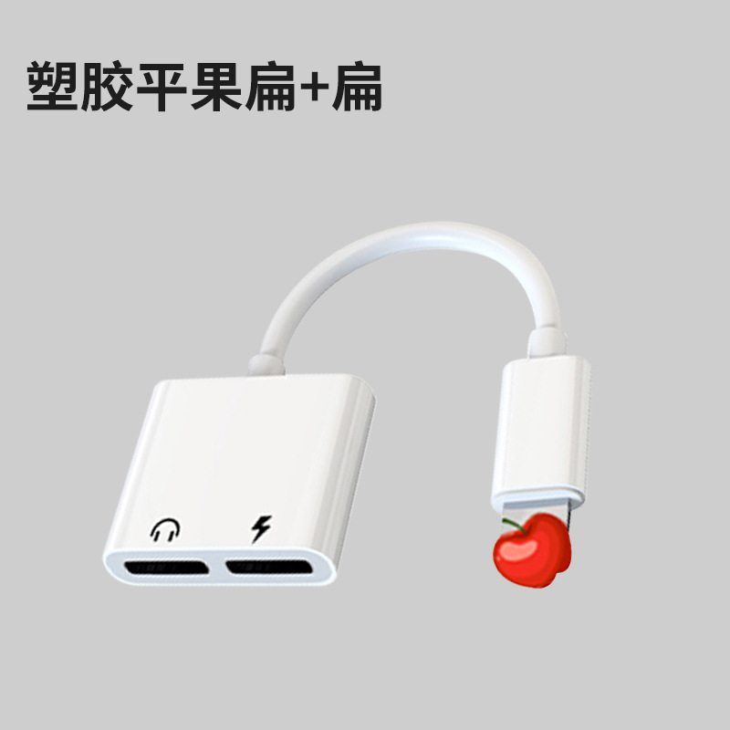 Plástico plano de fruta plana