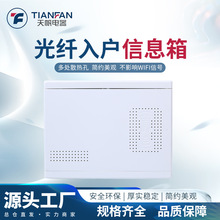 塑料光纤入户信息箱大号工地弱电箱wifi网络布线电箱多媒体信息箱