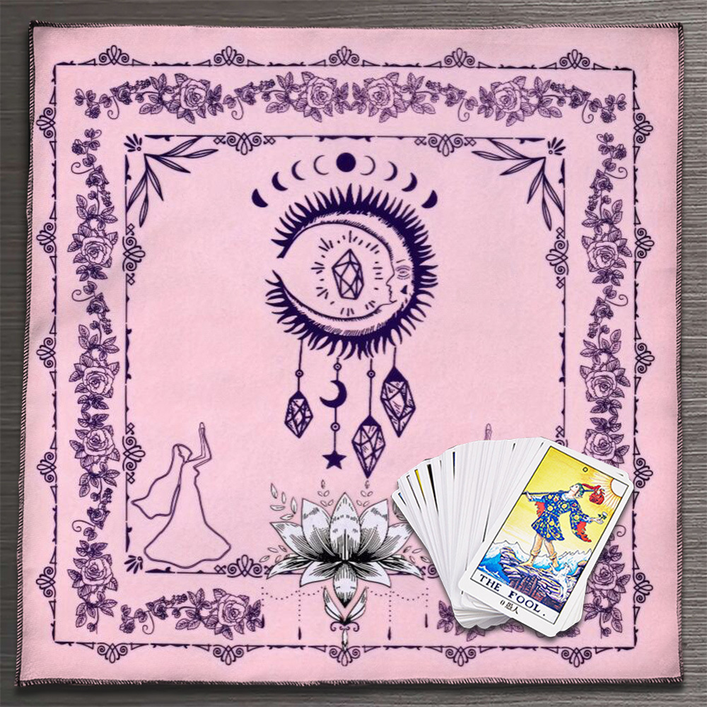 Vacation Tarot Flannel Tablecloths Artificial Decorations display picture 15
