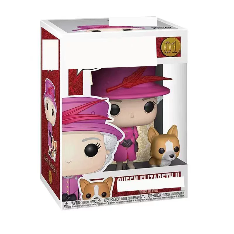 ПРОФЕССИОНАЛЬНАЯ ручная работа Queen Elizabeth POP, ручные игрушки Funko Elizabeth 01, украшения ручной работы